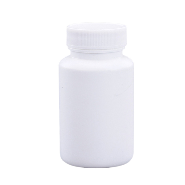 Healthcare 120cc PE medical bottles pill/caosule bottles with flip top cap