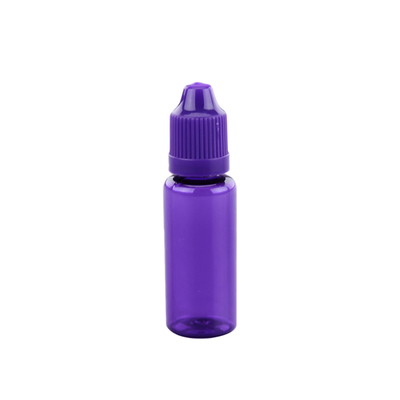 30ml PET colorful plastic e-liquid bottle vape oil bottle with child proof cap EO-006