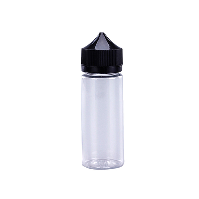 120ml PET colorful plastic e-liquid bottle vape oil bottle with child proof cap EO-007
