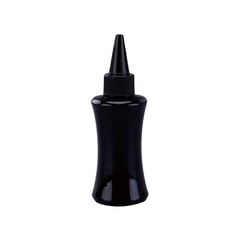 100ml custom black plastic squeeze bottle sauce bottle honey squeeze bottle SQ-006