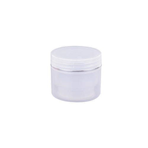 100ml clear pink plastic bottle cosmetic cream bottle/jar CO-003