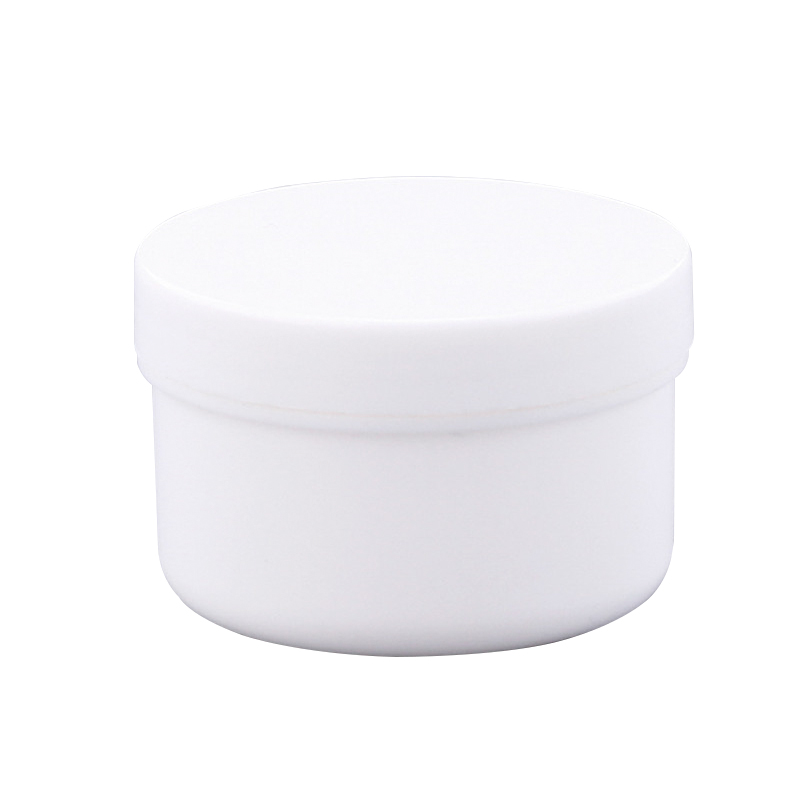  PP clear cylinder cosmetic jar cream bottle skin care jar for sale CO-006