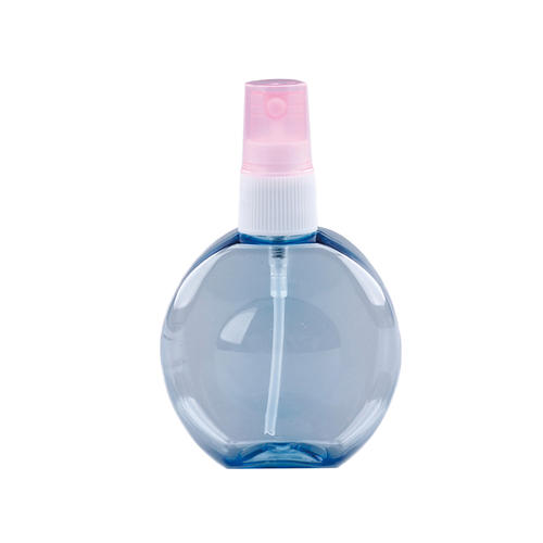 50ml oblate empty fine perfume mist plastic spray bottle for cosmetic SP-009
